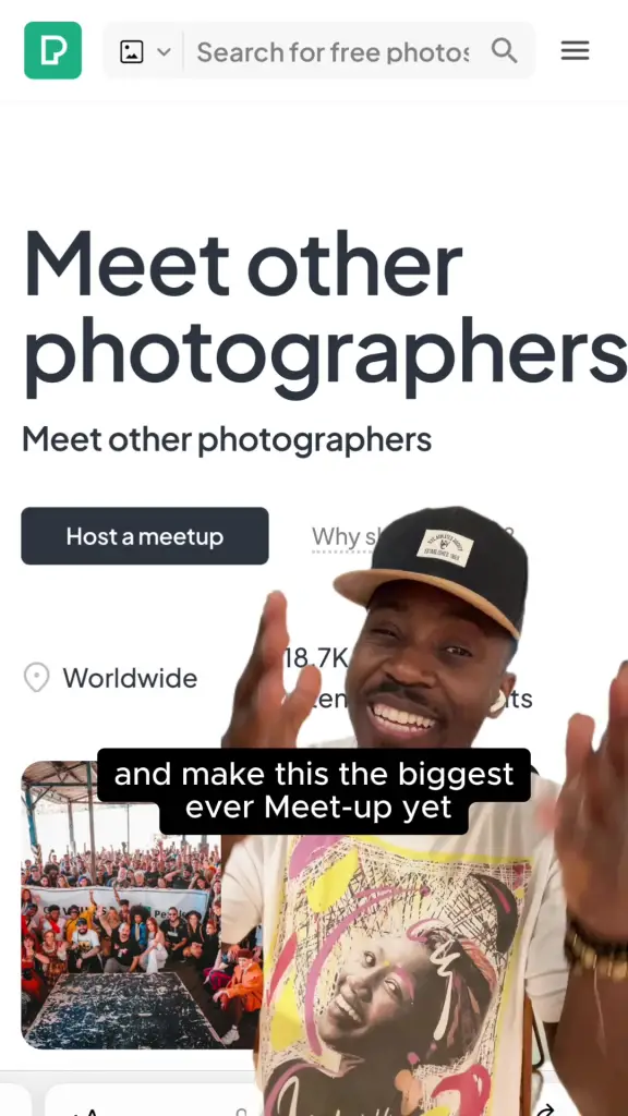 Pexels photo walks (TikTok)